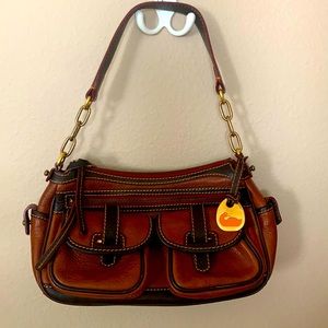 Dooney & Bourke Brown shoulder bag leather